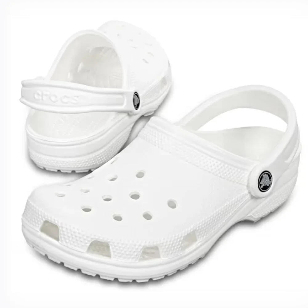 NEW Crocs unisex classic clogs in white
